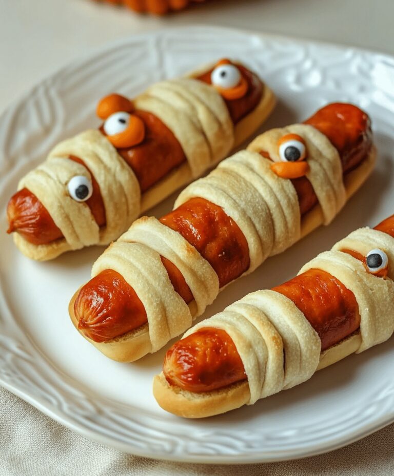 Halloween Mummy Hotdogs Recipe