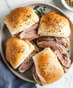 Roast Beef Sliders Recipe