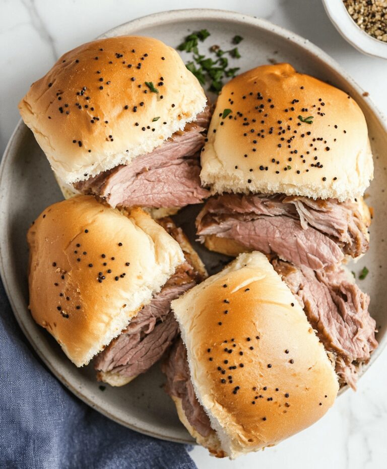 Roast Beef Sliders Recipe