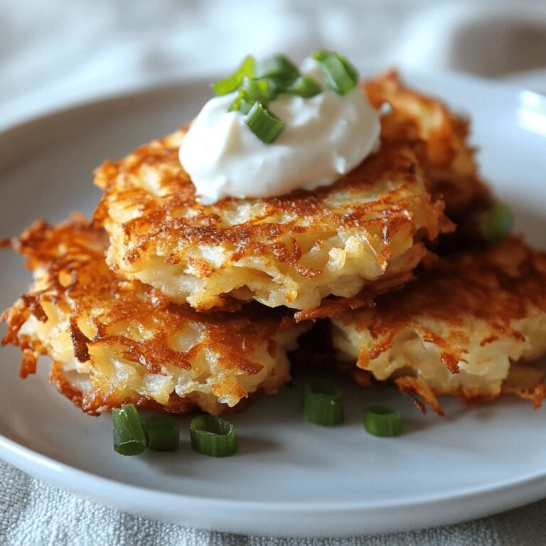 Easy Potato Latkes Recipe