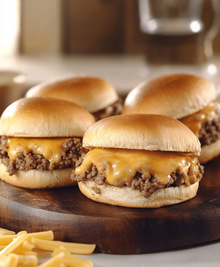 Delicious Ground Beef Sliders Recipe