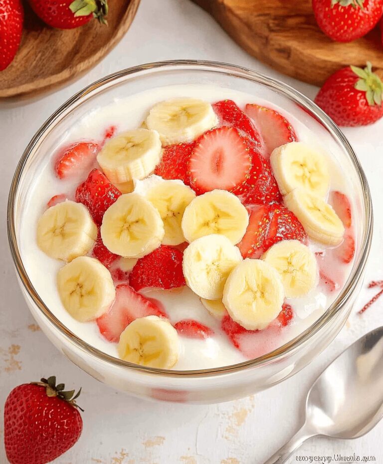 Strawberry Cheesecake Banana Pudding Recipe
