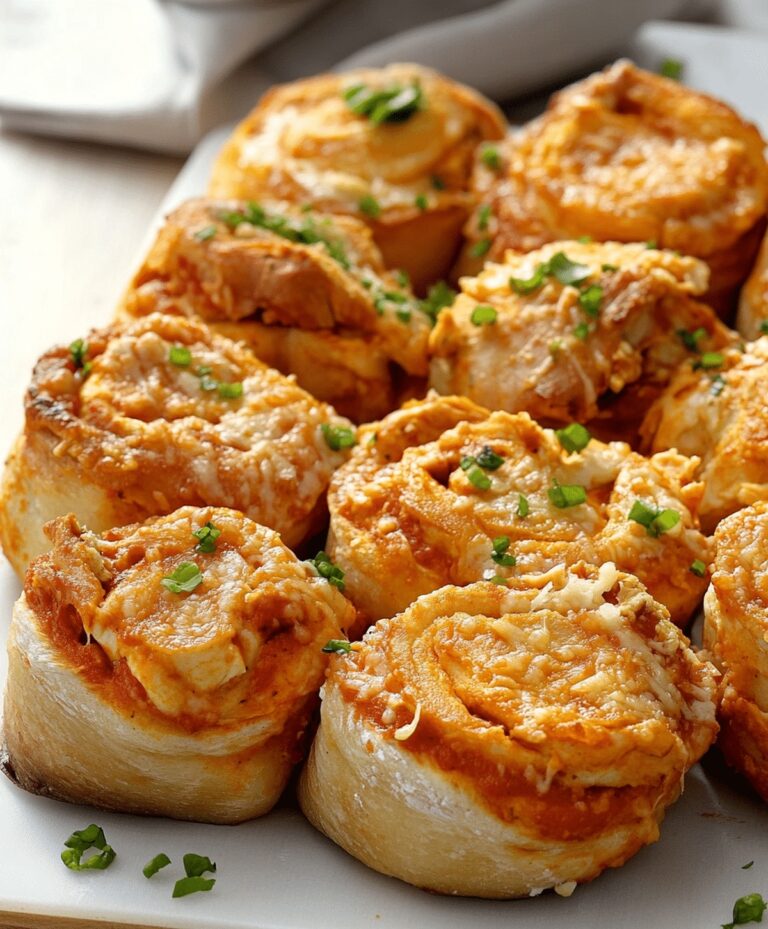 Quick Buffalo Chicken Pizza Rolls Recipe