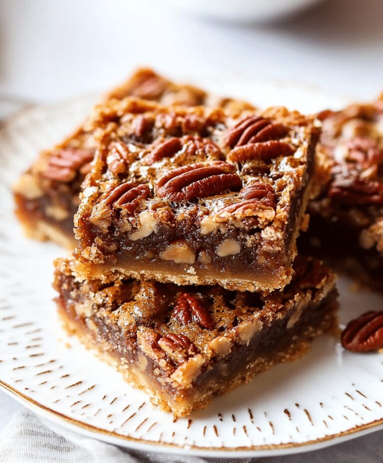 Irresistible Brown Butter Pecan Pie Bars Recipe