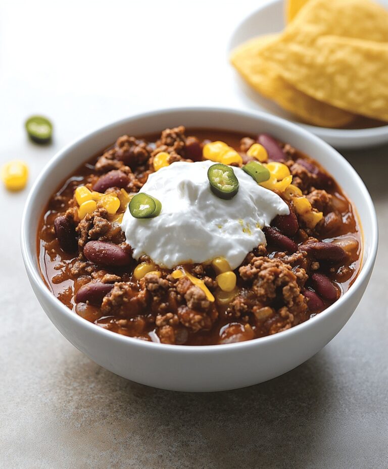 Delicious Simple Chili Recipe on Stove Top