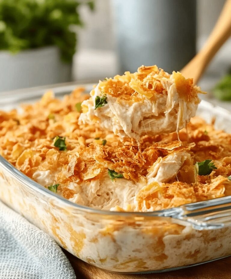 Creamy Million Dollar Chicken Casserole Recipe
