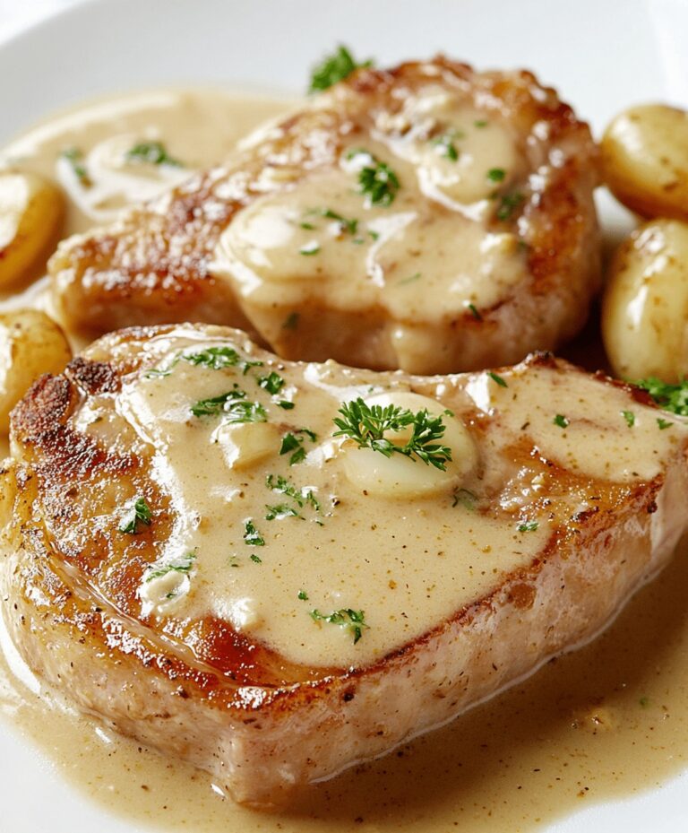 Creamy Baked Pork Chops Recipe
