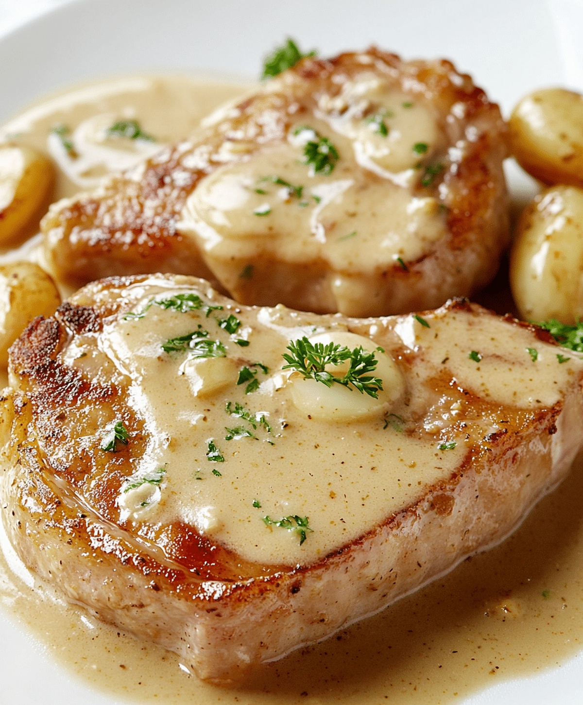 Creamy Baked Pork Chops Recipe