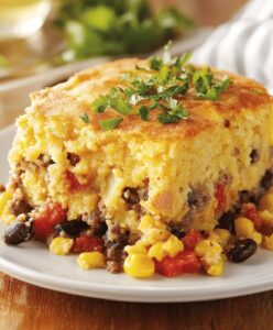 Tasty Cowboy Cornbread Casserole Recipe