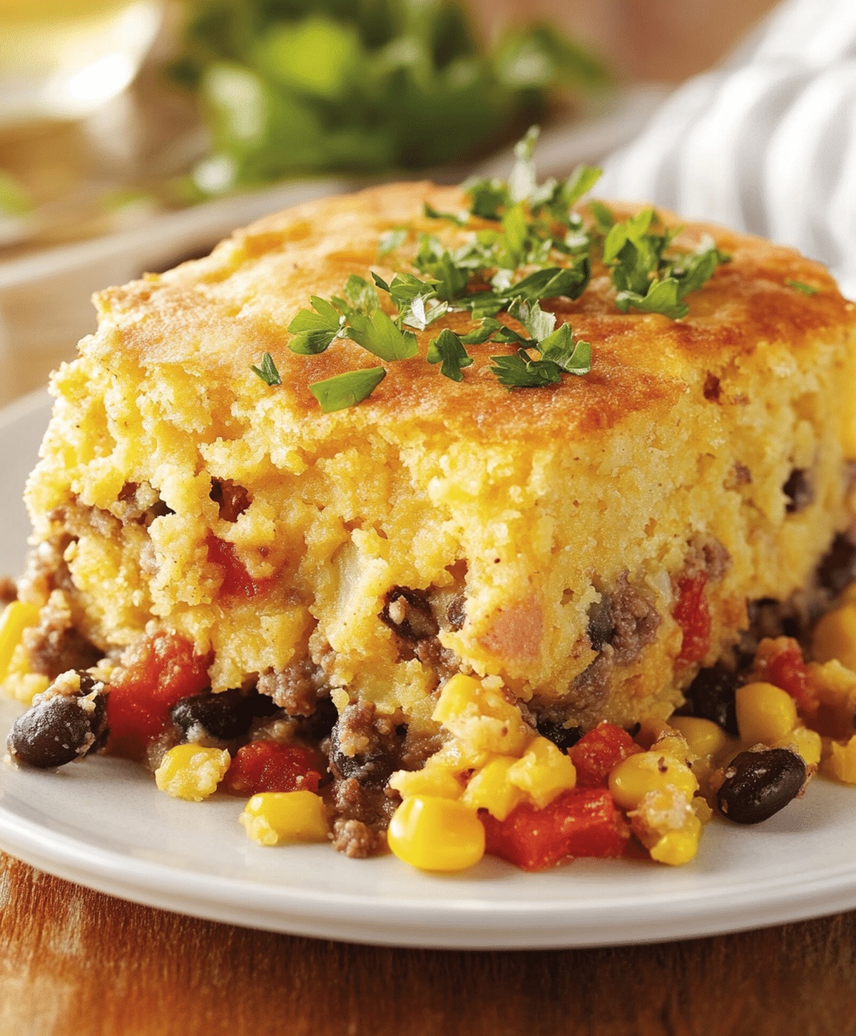 Tasty Cowboy Cornbread Casserole Recipe