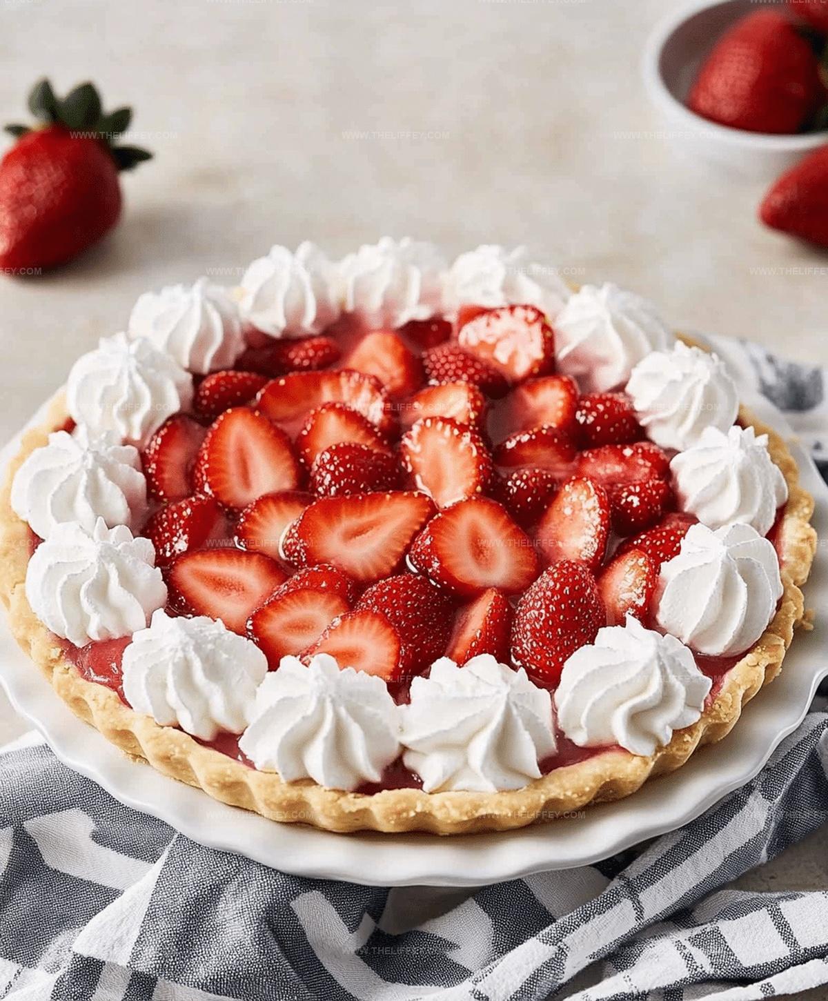 Big Boys Fresh Strawberry Pie Recipe