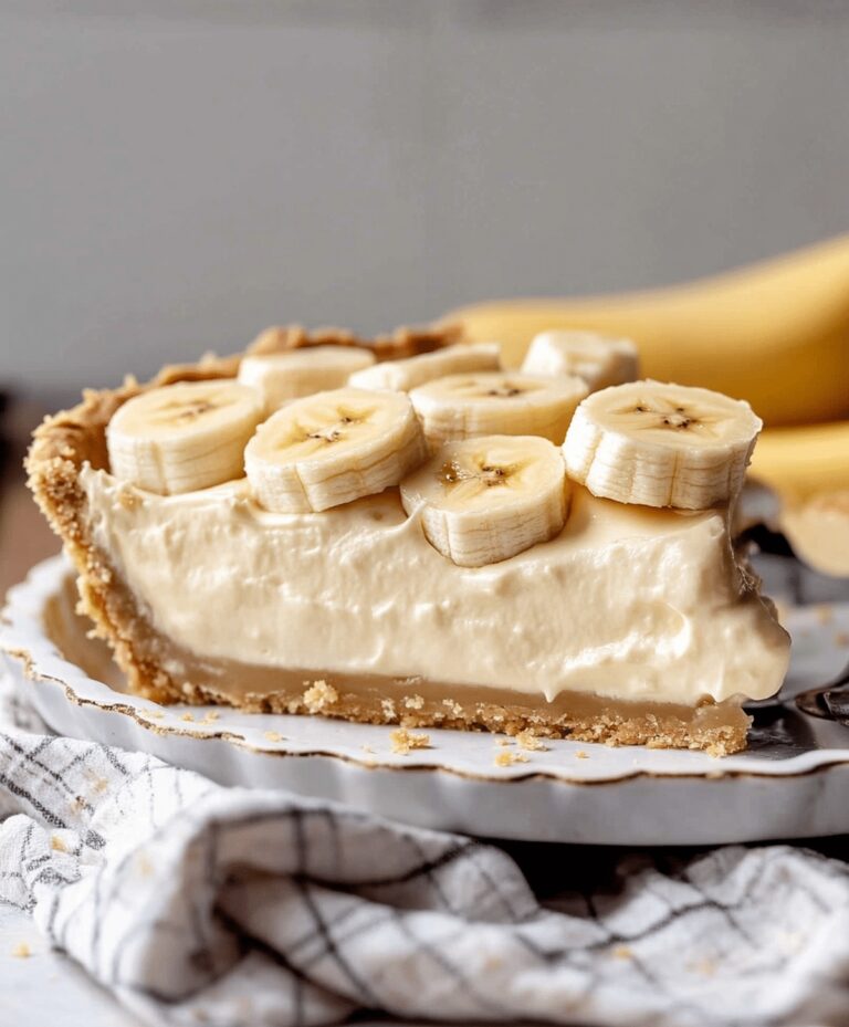 Homemade Banana Cream Pie Recipe