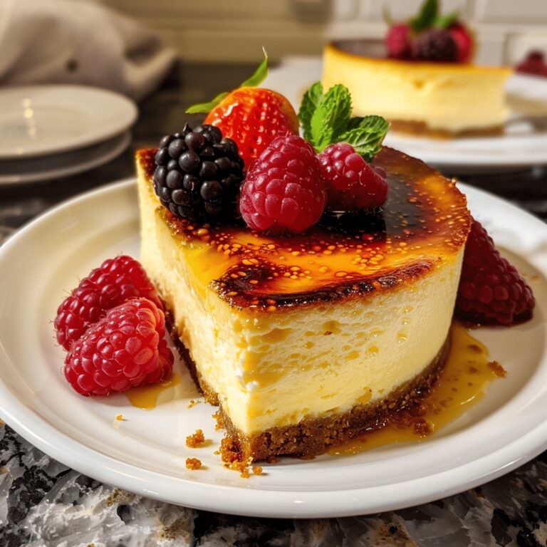 Creme Brulee Cheesecake Recipe