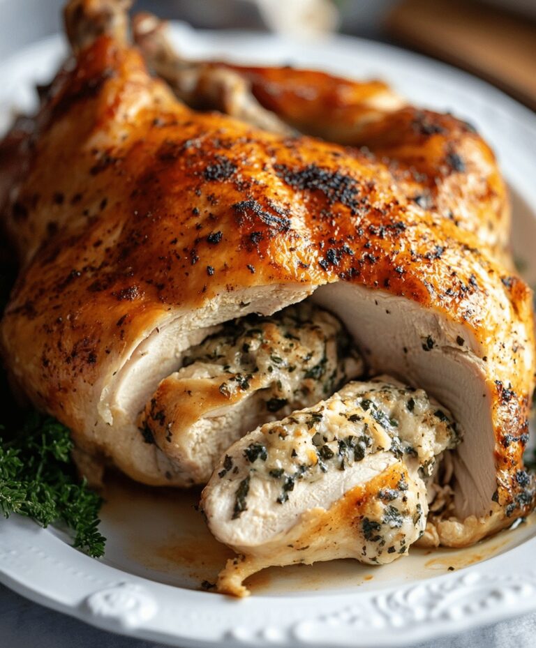 Juicy Stuffed Chicken Recipe