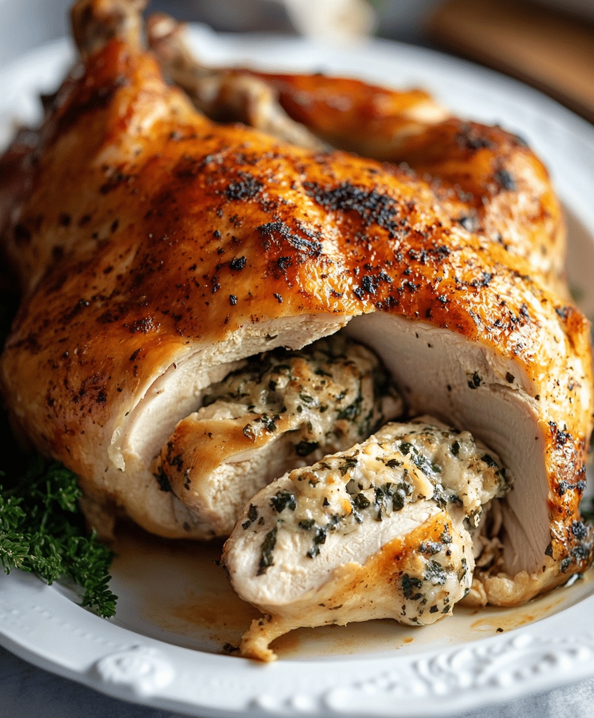 Juicy Stuffed Chicken Recipe