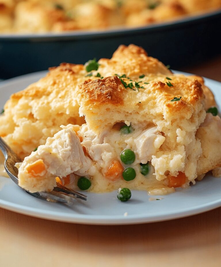 Perfect Cheddar Bay Biscuit Chicken Cobbler Recipe