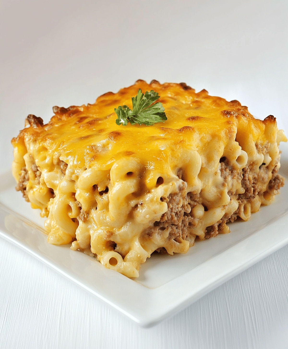 Cheesy Moist Mac and Cheese Meatloaf Casserole Recipe