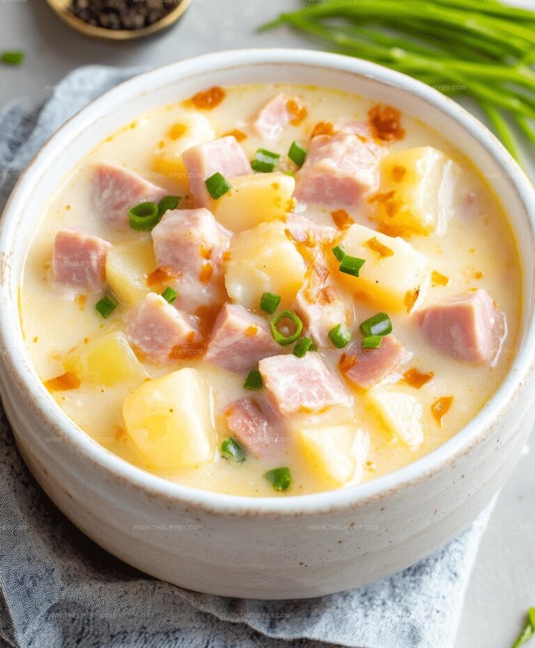 Creamy Ham and Potato Soup Recipe