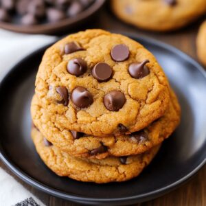 Chewy Pumpkin Chocolate Chip Cookies Recipe