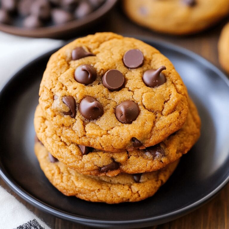 Chewy Pumpkin Chocolate Chip Cookies Recipe