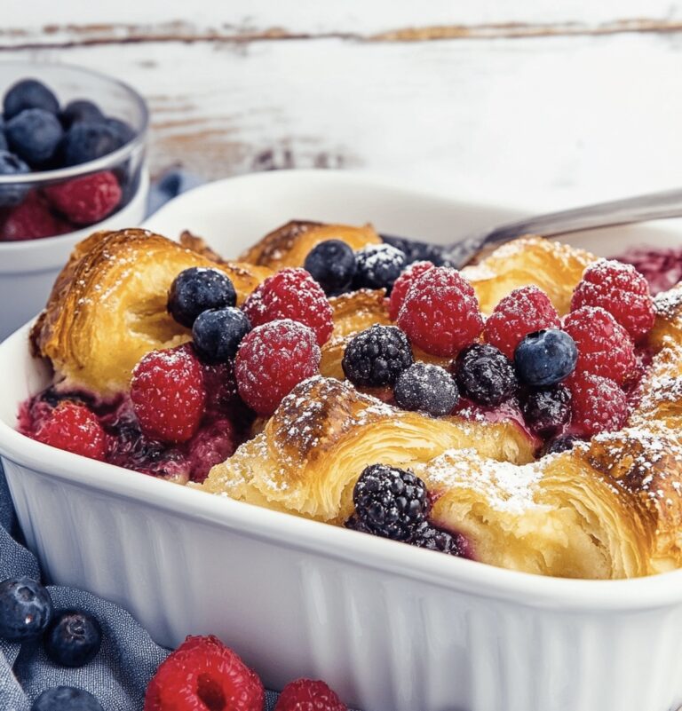 Delightful Berry Croissant Bake Recipe