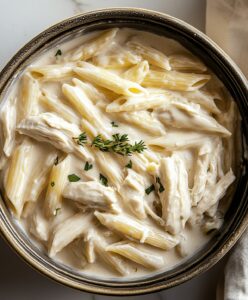 Crockpot Chicken Alfredo Pasta Recipe