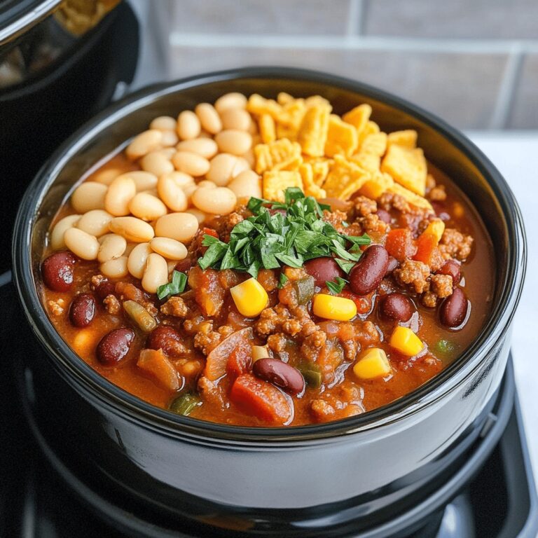 Easy Three Bean Chili Recipe