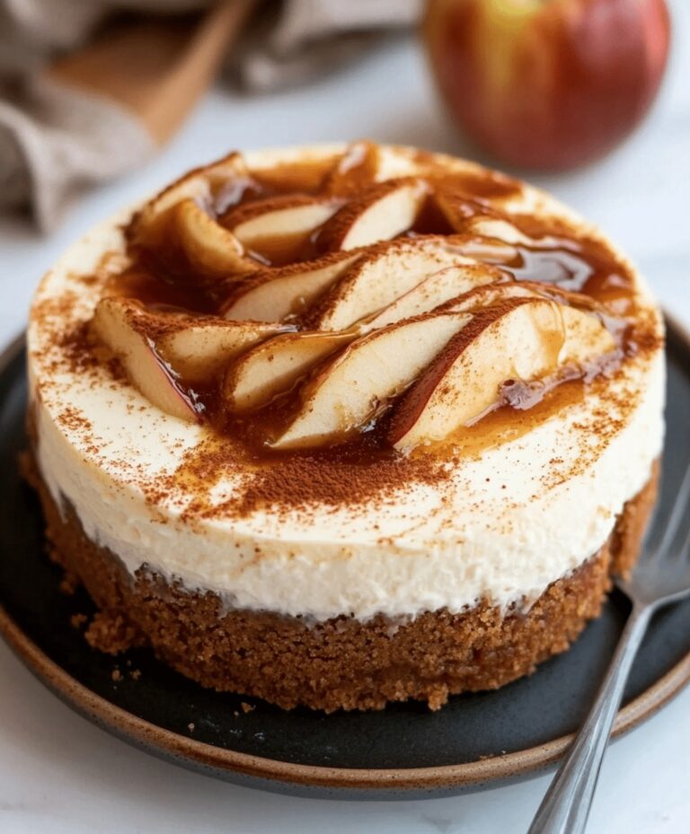 Creamy Apple Butter Cheesecake Recipe