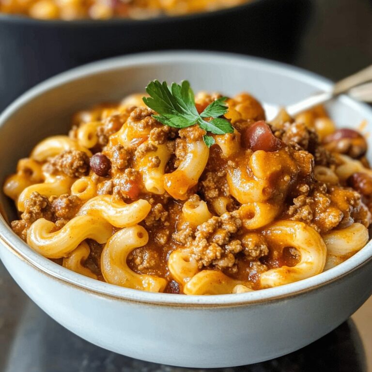 Simple Chili Mac Recipe