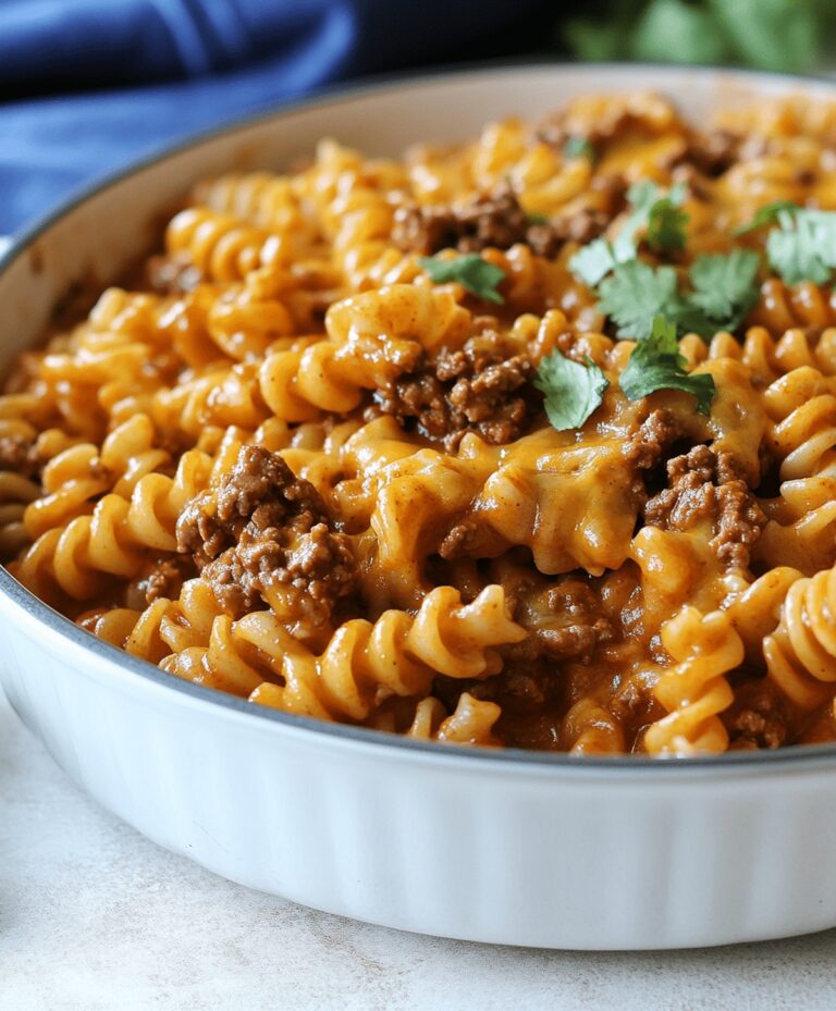 Best Enchilada Pasta Recipe