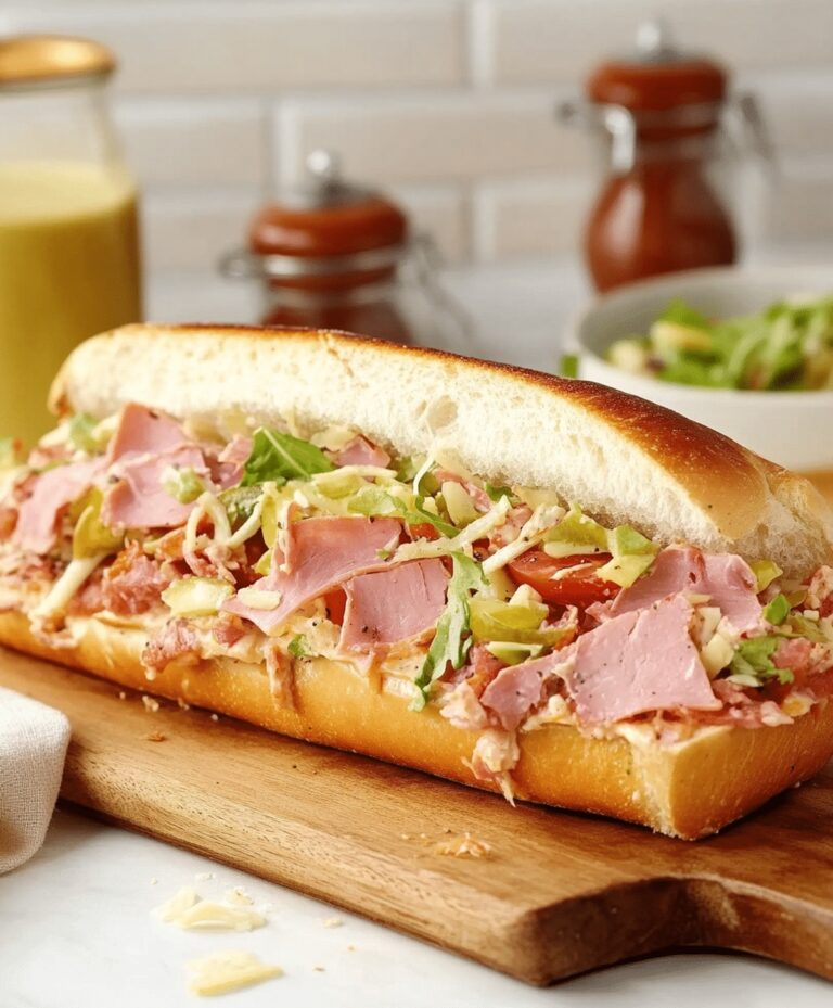 Tiktok Viral Chopped Italian Sandwich Recipe
