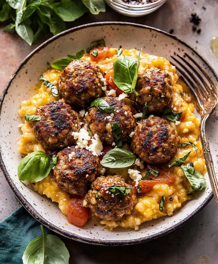 Juicy Greek Chicken Meatballs Recipe
