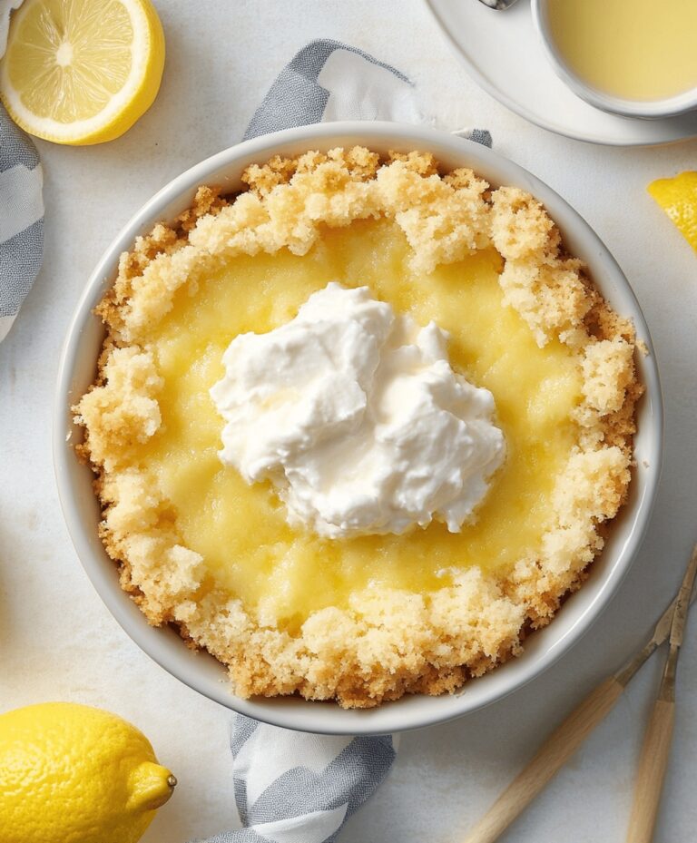 Tangy Lemon Cream Cheese Dump Cake Recipe