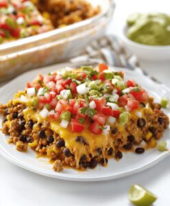 Taco Casserole With Tortillas Recipe