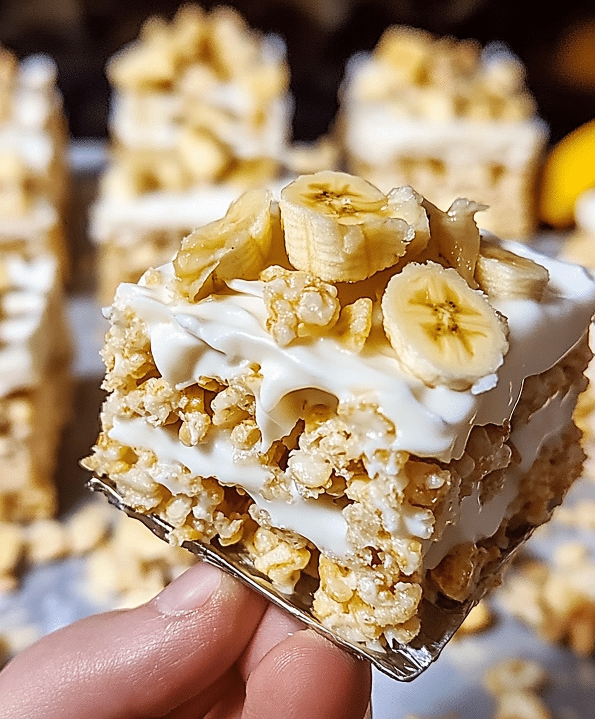Creamy Banana Pudding Rice Krispies Recipe
