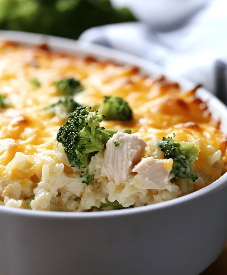 Chicken Broccoli Rice Casserole Recipe