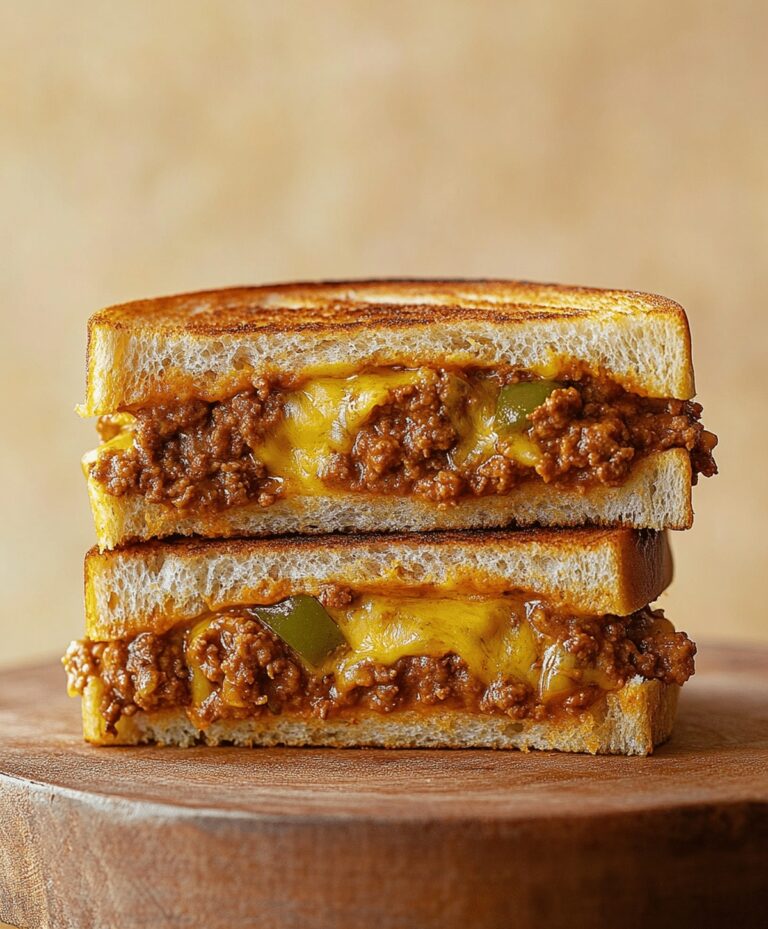 Cheesy Grilled Cheese Sloppy Joes Recipe