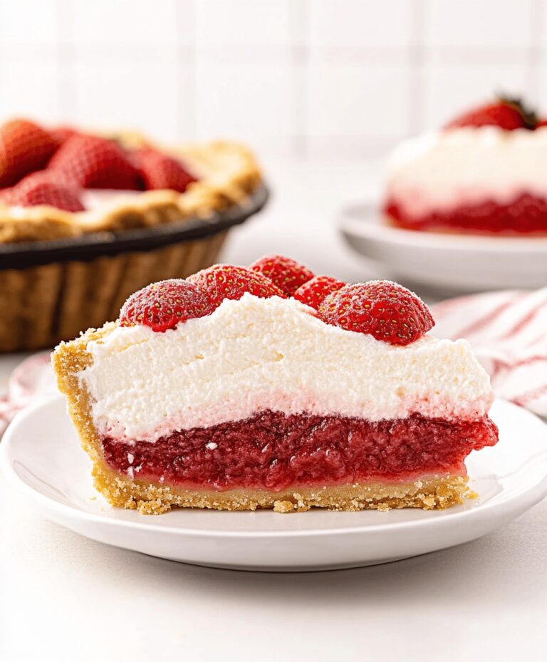 Strawberry Icebox Pie Recipe