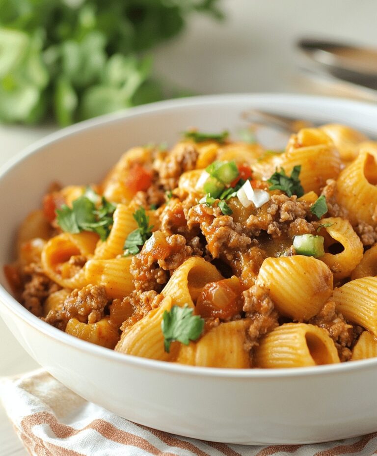 Simple Taco Pasta Recipe