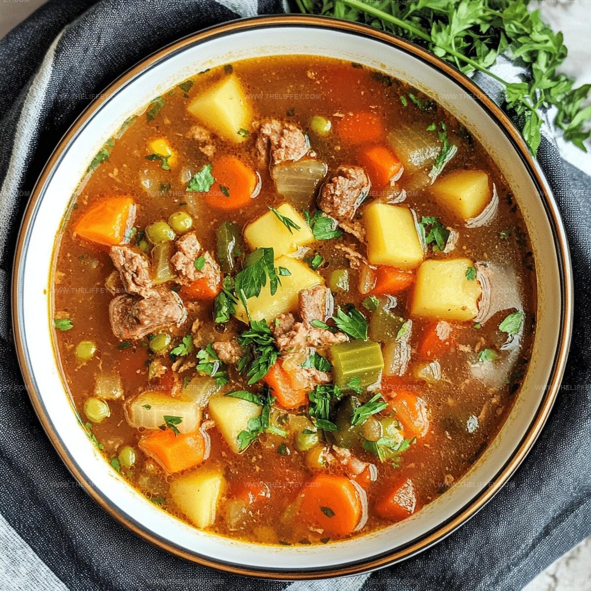 Hearty Vegetable Beef Soup Recipe
