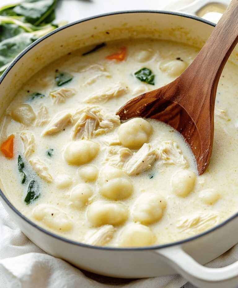 Hearty Chicken Gnocchi Soup Recipe