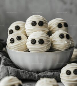 Creamy Mummy Oreo Balls Recipe
