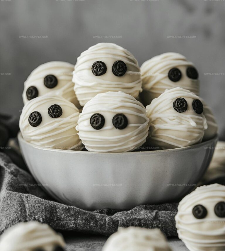 Creamy Mummy Oreo Balls Recipe