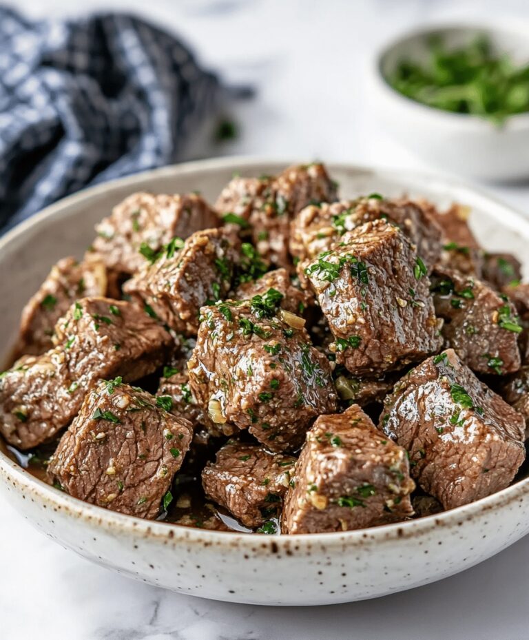 Garlic Butter Steak Bites Recipe
