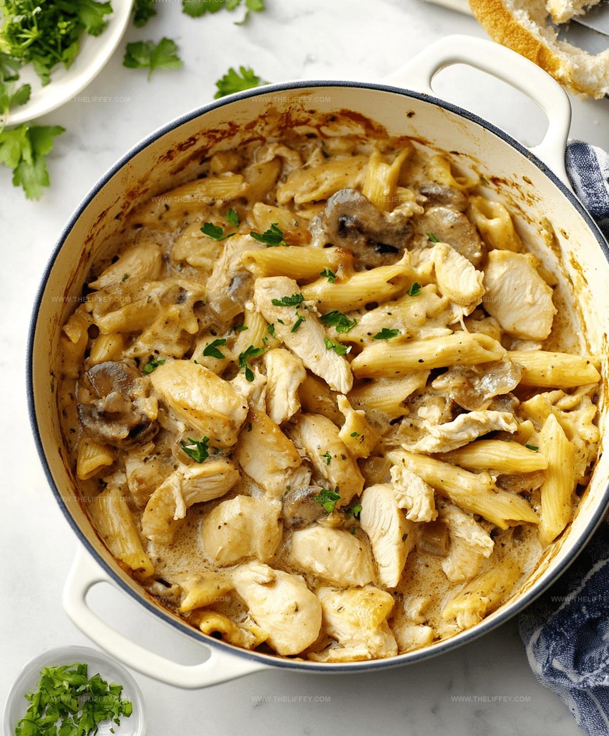 Chicken Marsala Casserole Recipe