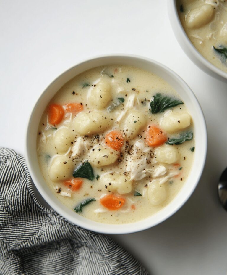 Olive Garden Chicken Gnocchi Soup Recipe