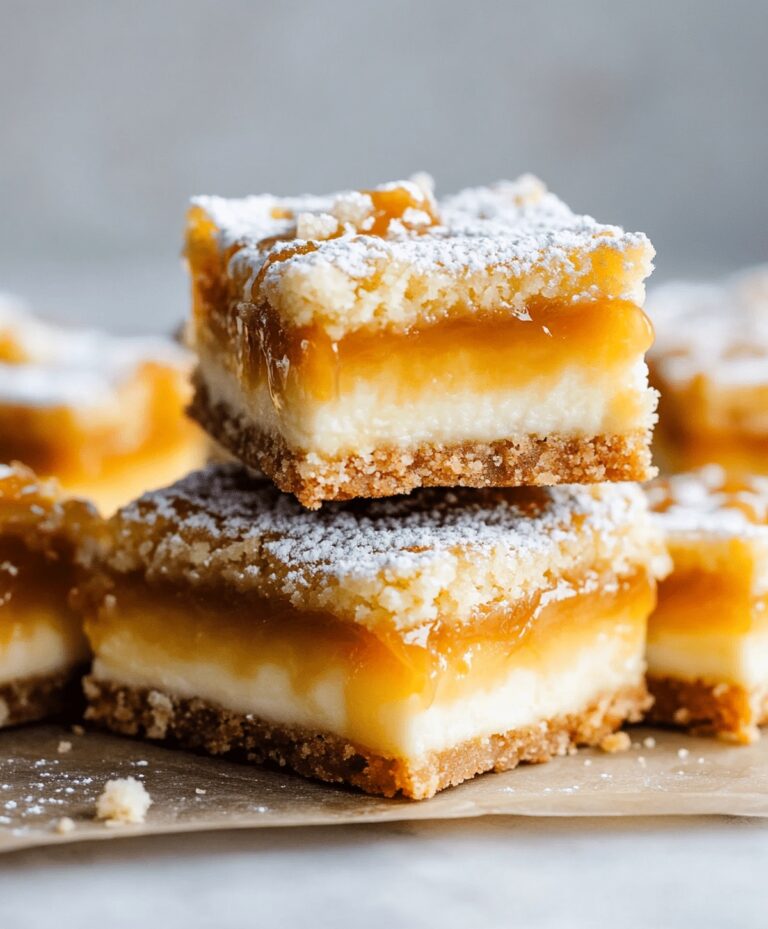 Irresistible Salted Caramel Butter Cake Bars Recipe