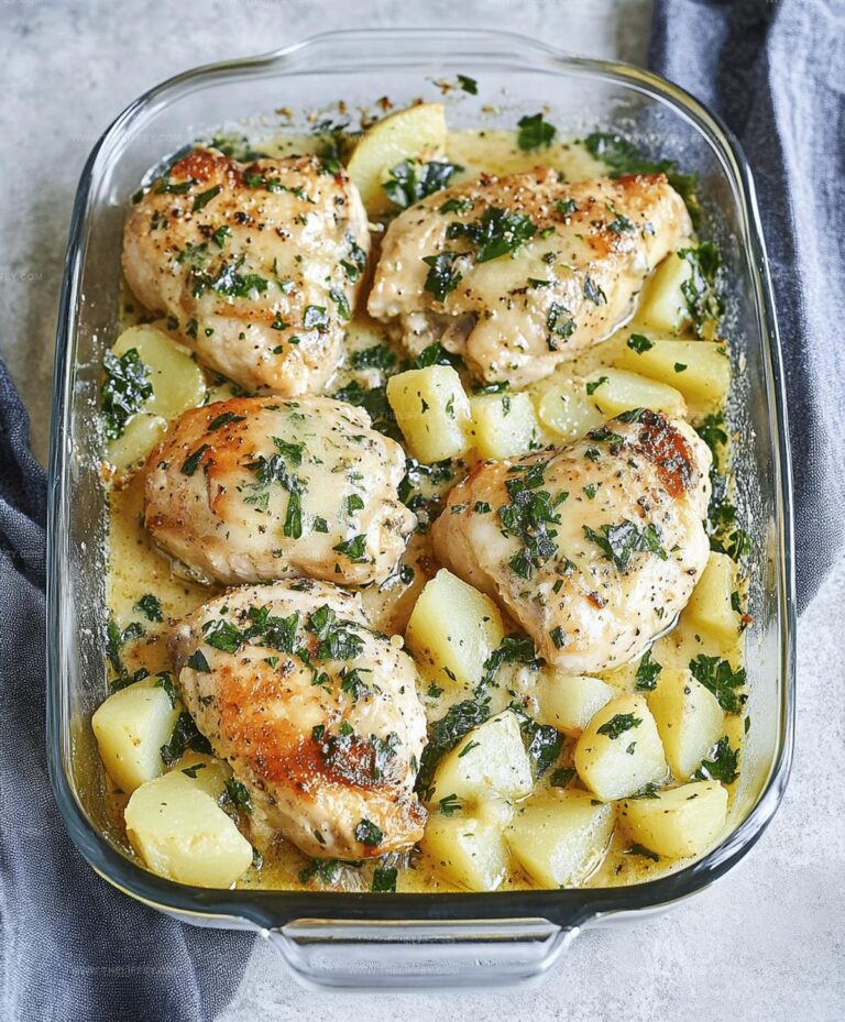 Garlic Parmesan Chicken And Potatoes Recipe