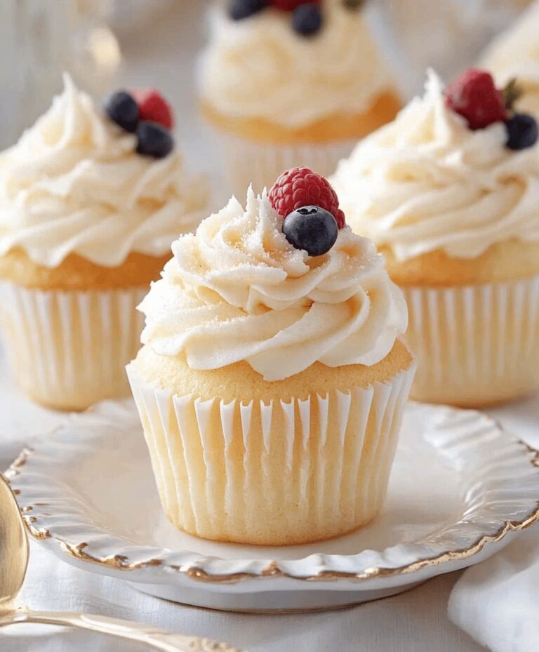 Fluffy Angel Food Cupcakes Recipe