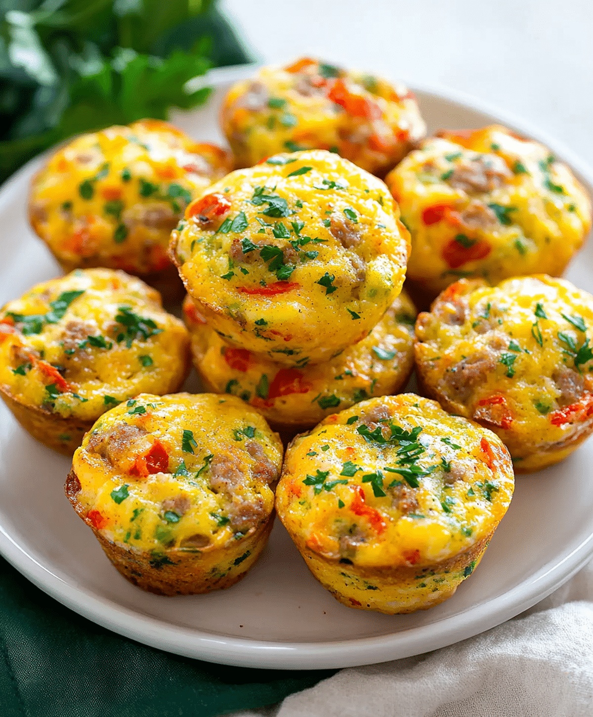 Easy Sausage Breakfast Muffins Recipe